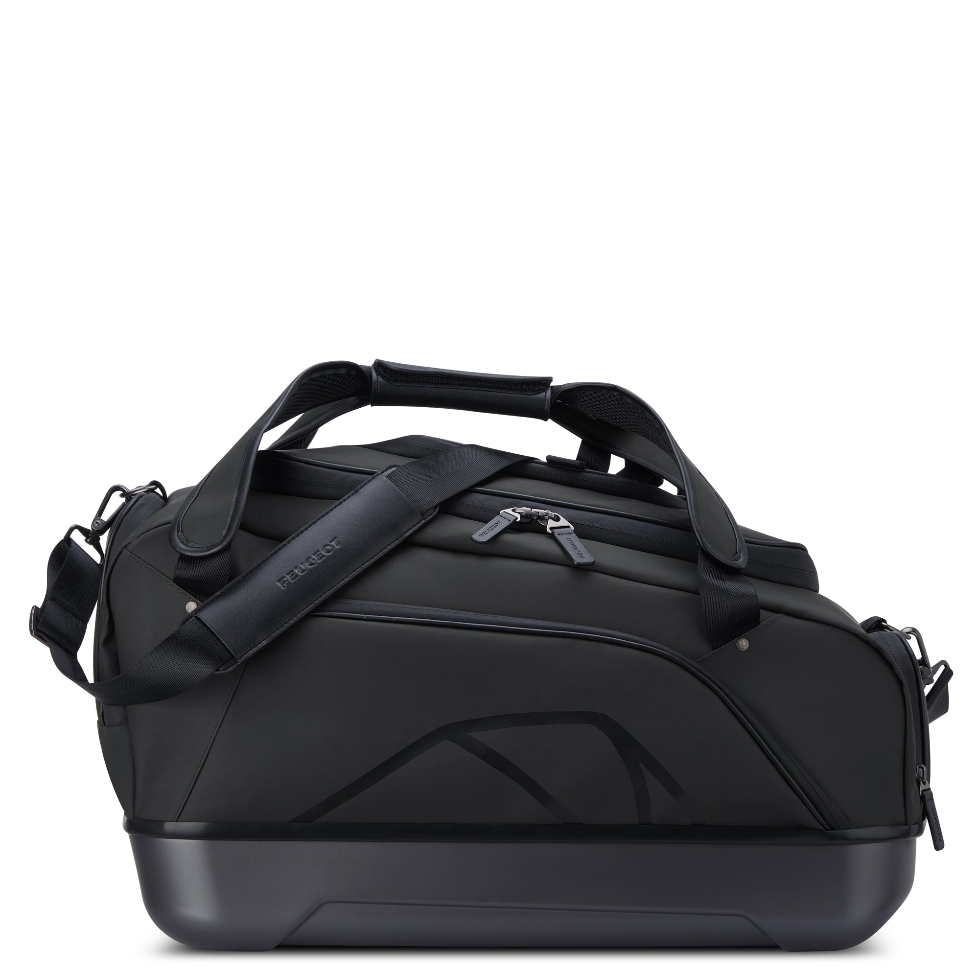 PEUGEOT VOYAGES Carry-On Duffel Bag - Water-Resistant Travel Duffel with Shoulder Strap for Airplane, Gym & Weekend Trips | Lightweight & Durable Luggage for Men & Women