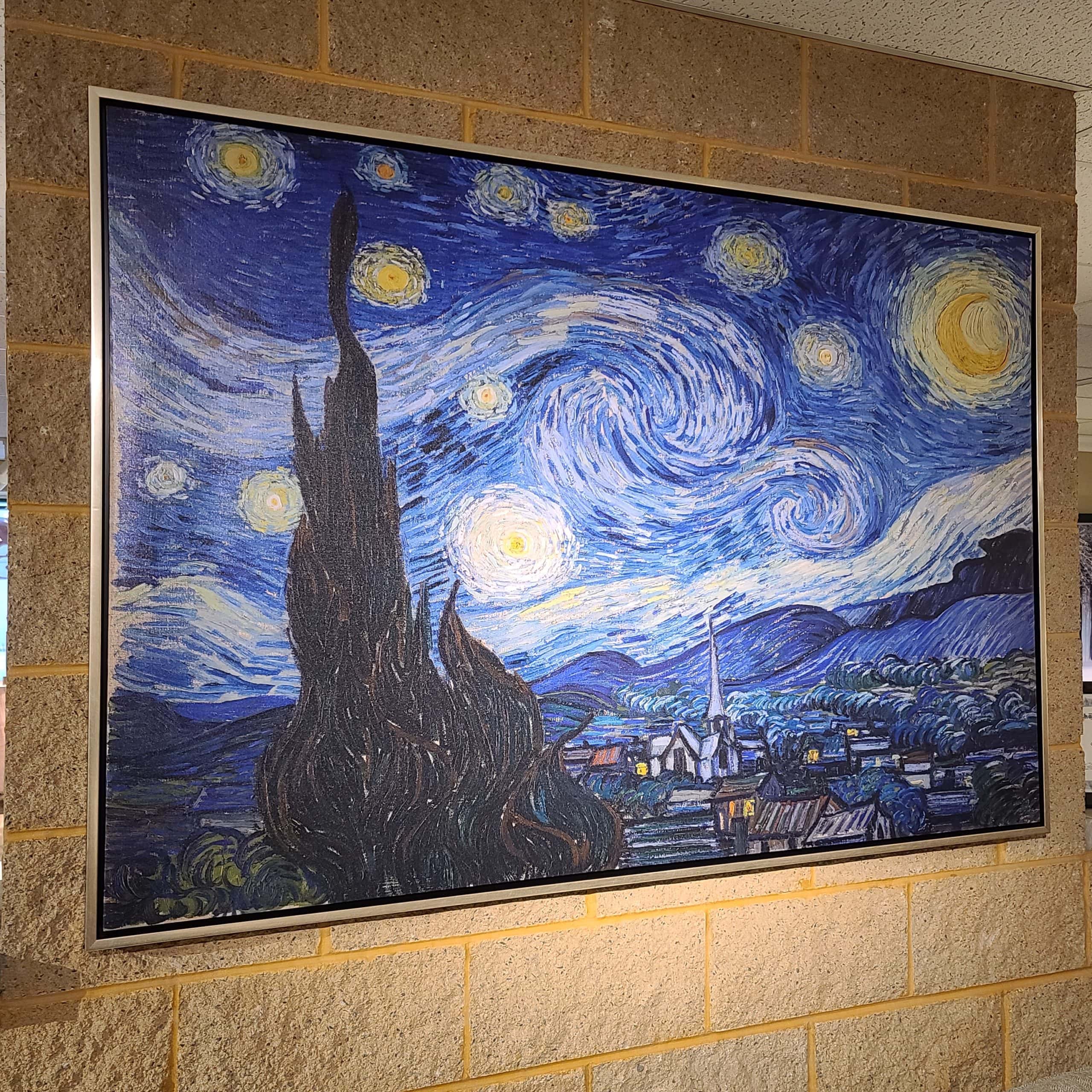 Starry Night Wfco0002 - Van Gogh Inspired LED Night Light for Kids & Adults - Perfect for Bedrooms, Nurseries, and Home Decor