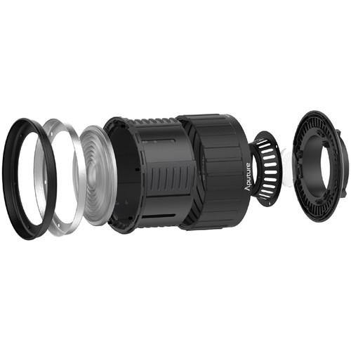 Aputure Fresnel 2X Light Modifier Attachment for Photography & Video Lighting - Perfect for Studio, Portrait, and Film Production