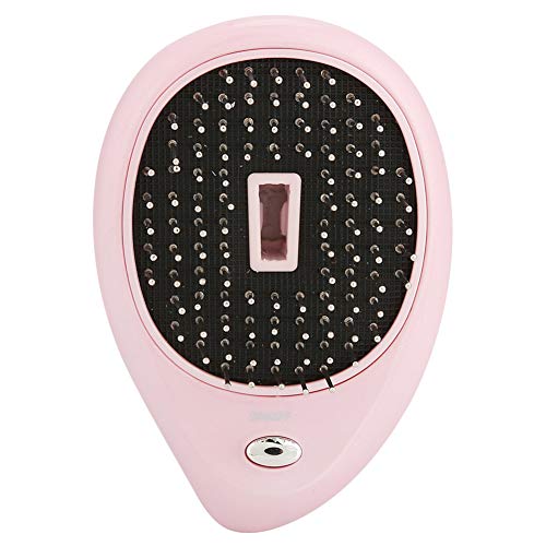 Electric Scalp Massage Comb - Portable Vibration Massager Brush for Headache Relief & Hair Care (Pink/Green, ABS Material, Ionic Technology) | Perfect for Home Relaxation, Salon Treatments & Stress Relief