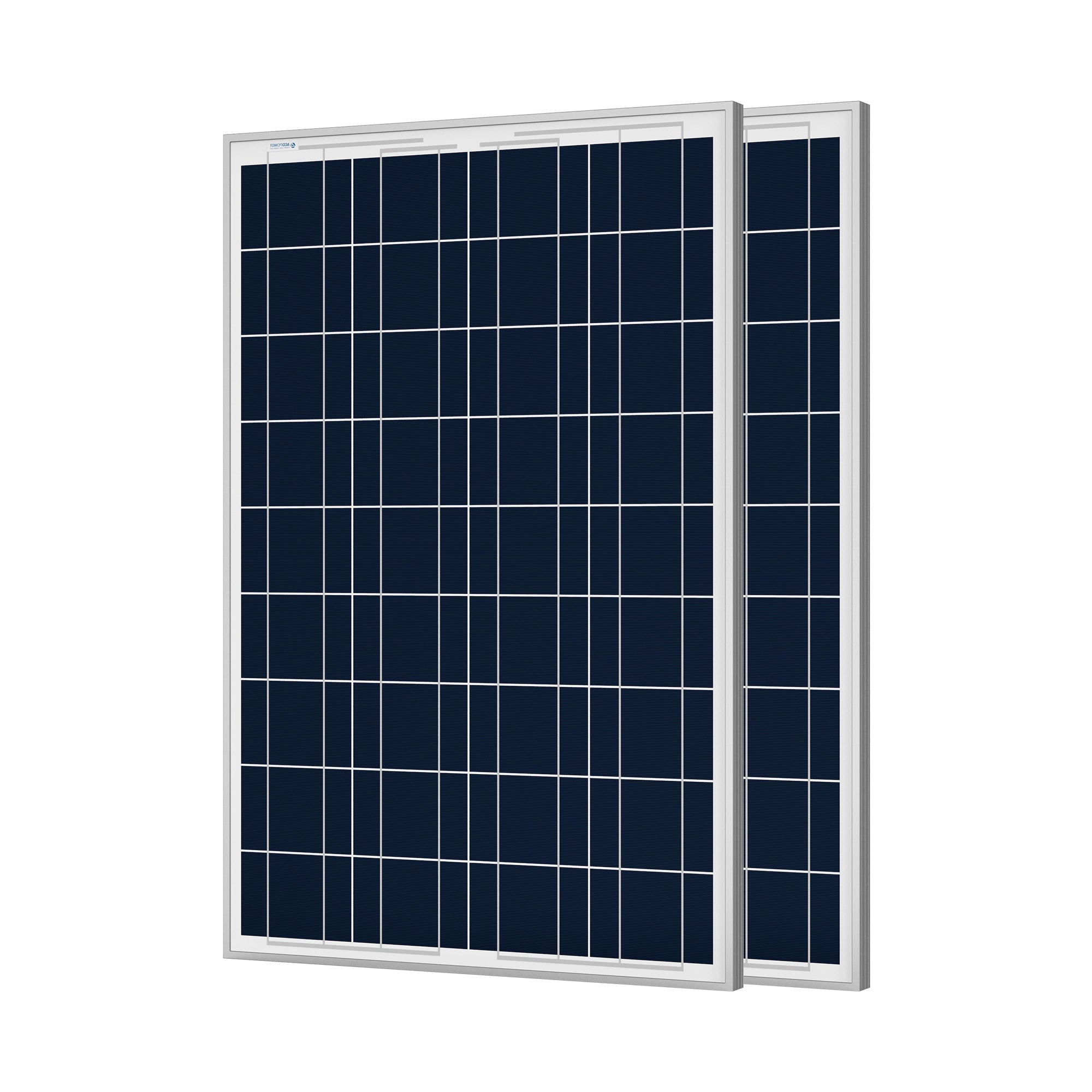 ACOPower 100W Polycrystalline Solar Panel - 12V Battery Charger for RV, Boat, Off-Grid & Emergency Power Supply | Portable Solar Charging Solution for Camping, Hiking & Outdoor Adventures