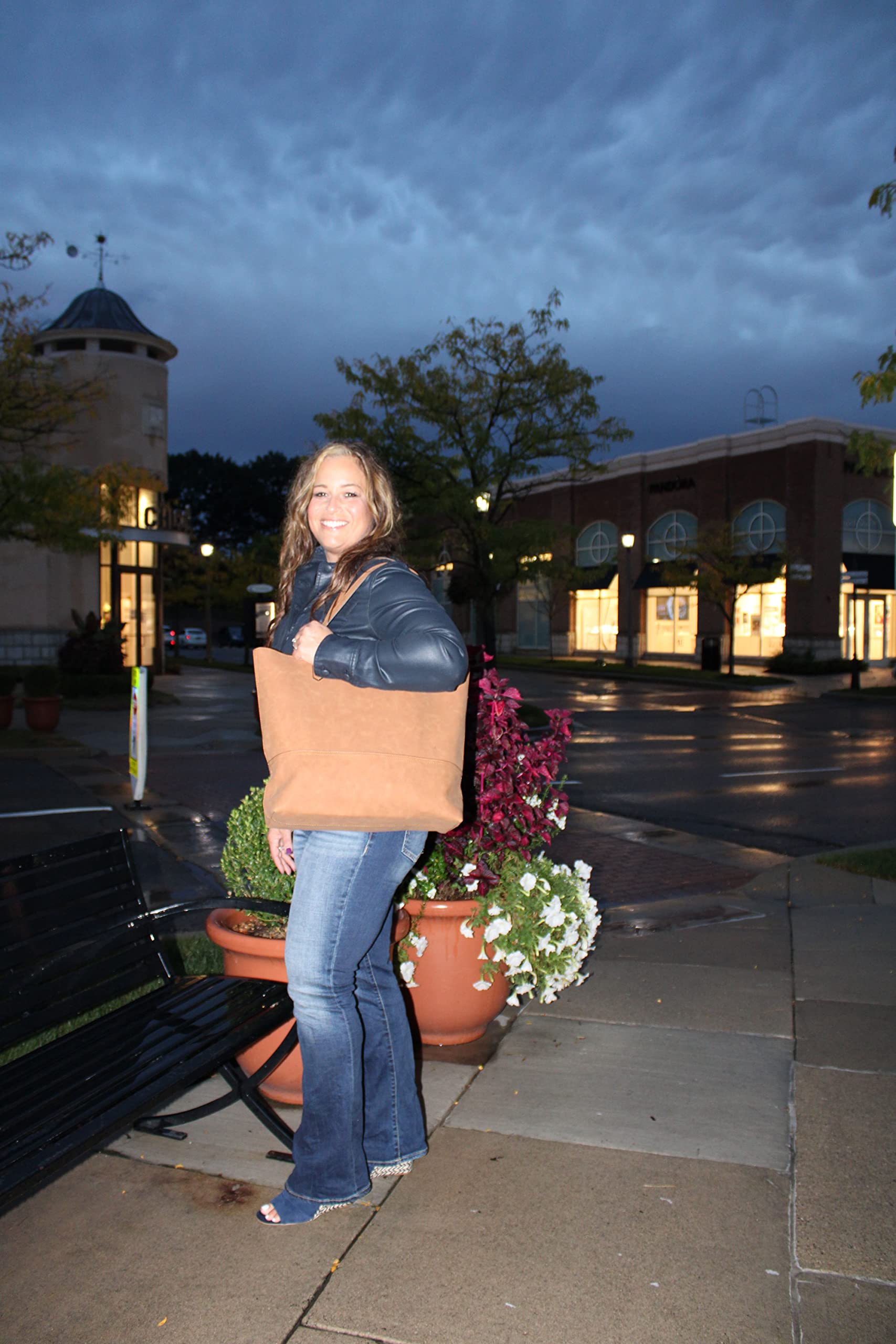 K. Carroll Taylor Tote Bag - Stylish & Spacious Leather Handbag for Women | Perfect for Work, Travel & Everyday Use