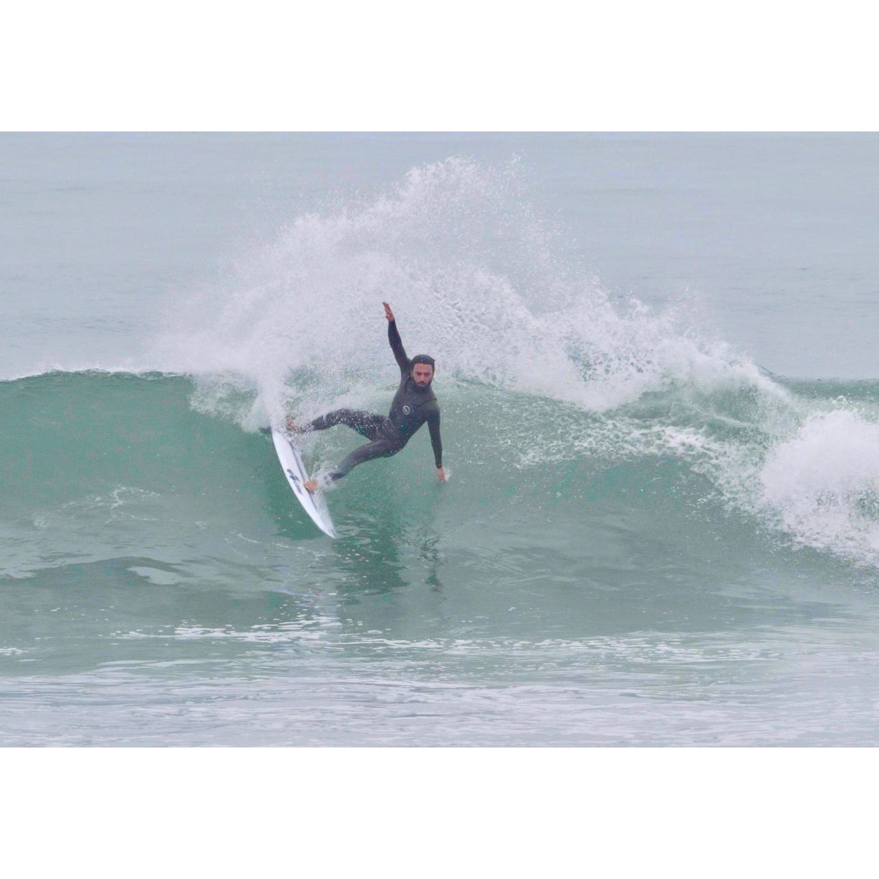 Channel Islands Rocket Wide 6'2 Surfboard with PU Construction & FCS2 3-Fin Setup - Perfect for Small to Medium Waves and Everyday Surfing