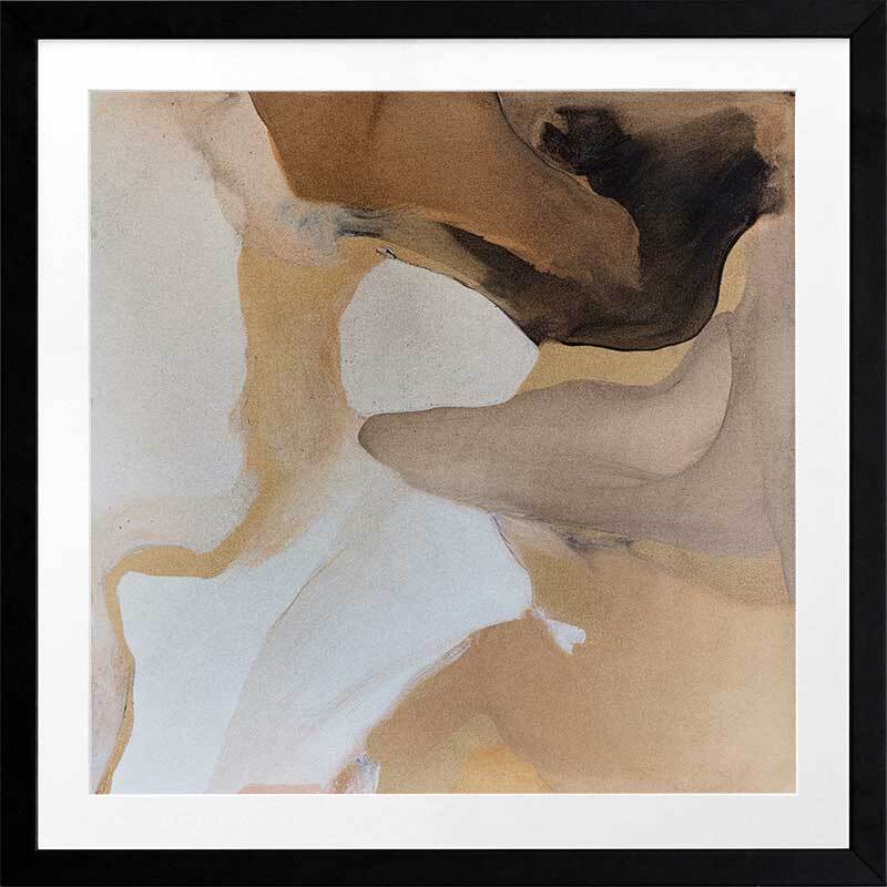 Dune Dance I Framed Art Print - Modern Wall Decor for Living Room, Bedroom & Office - Perfect for Home & Office Decor