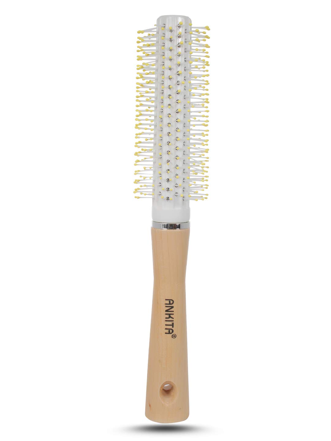 Ankita Nylon Bristle Hair Brush - All Purpose Detangling & Styling Brush for Men & Women - Perfect for Home, Travel & Salon Use (B63) by Chhavi Creation