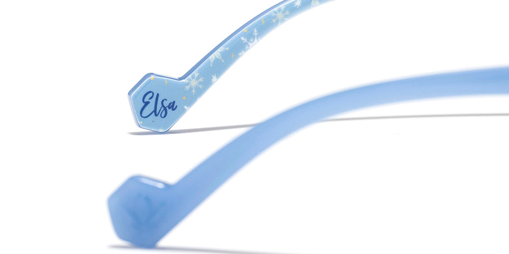 JINS x Disney Frozen Kids Eyeglasses 053 - Cute & Durable Children's Glasses for School, Reading, and Outdoor Activities