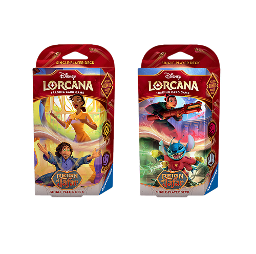 Disney Lorcana TCG: Reign of Jafar Starter Deck - Official Trading Card Game for Collectors & Players | Perfect for Duels, Tournaments & Disney Fans