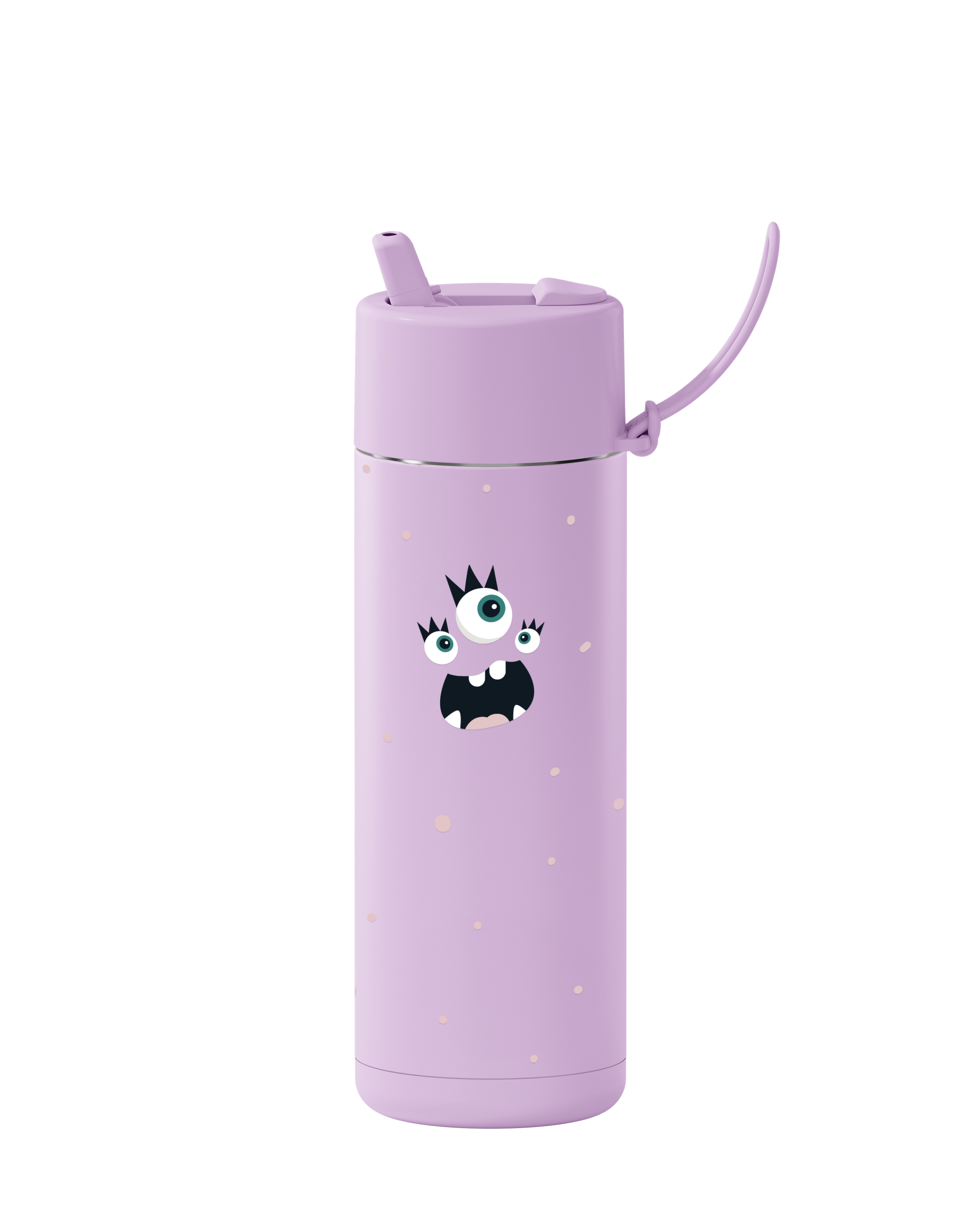 Franksters 20oz Ceramic Reusable Water Bottle - 595ml Insulated Eco-Friendly Travel Mug for Hot & Cold Drinks - Perfect for Office, Gym, Hiking & Outdoor Activities