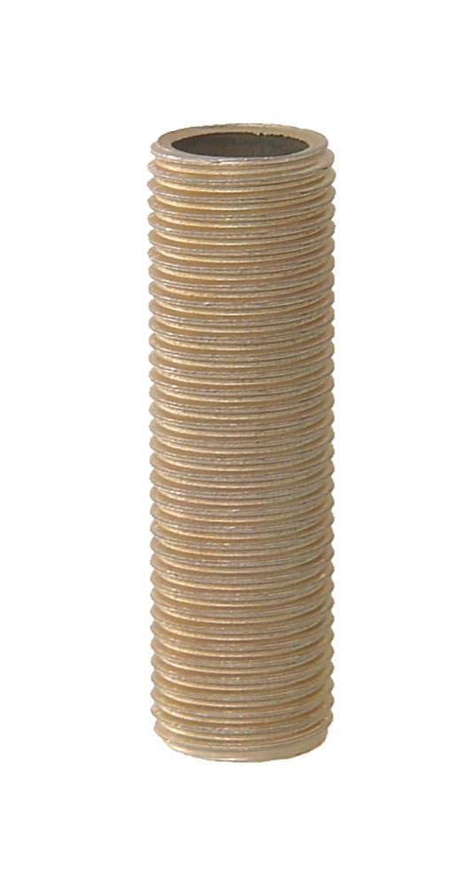 B&P Lamp® 1/4 IP Threaded Steel Lamp Pipe Nipple - 1-1/2 Inch Long - Perfect for Industrial Lighting Fixtures & DIY Lamp Projects