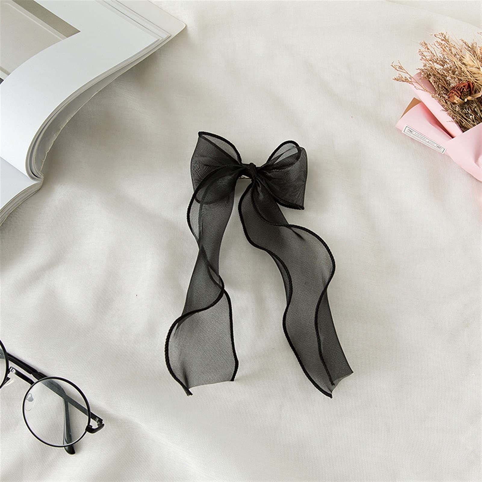 Lolita Socks for Women - Cute Lace Mid-Calf Socks with Bow Detail | JK Uniform & Cosplay Accessories | Black One Size | Perfect for Anime Conventions, School Uniforms & Kawaii Fashion