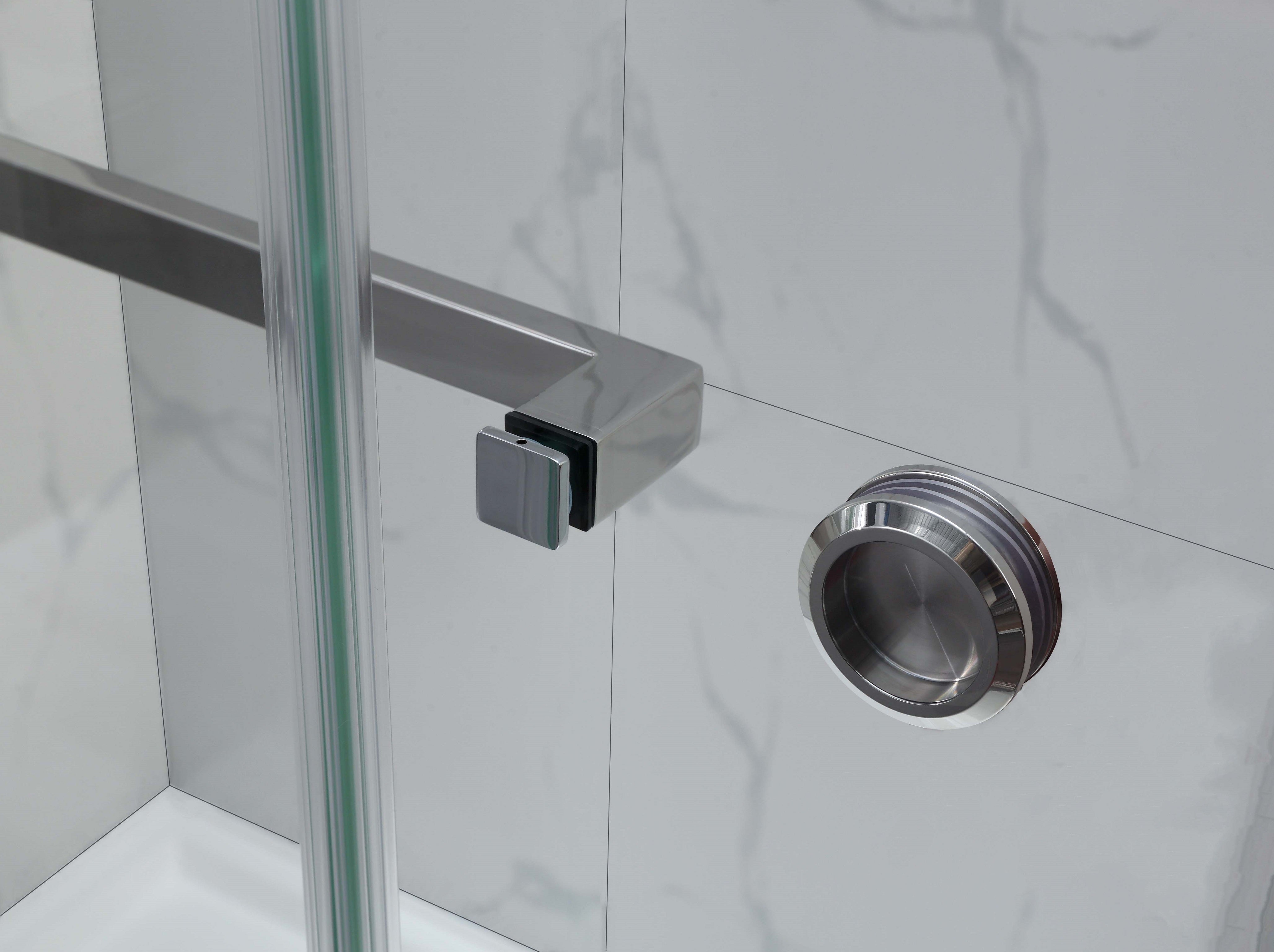 DS01 Frameless Double Sliding Glass Door - 50