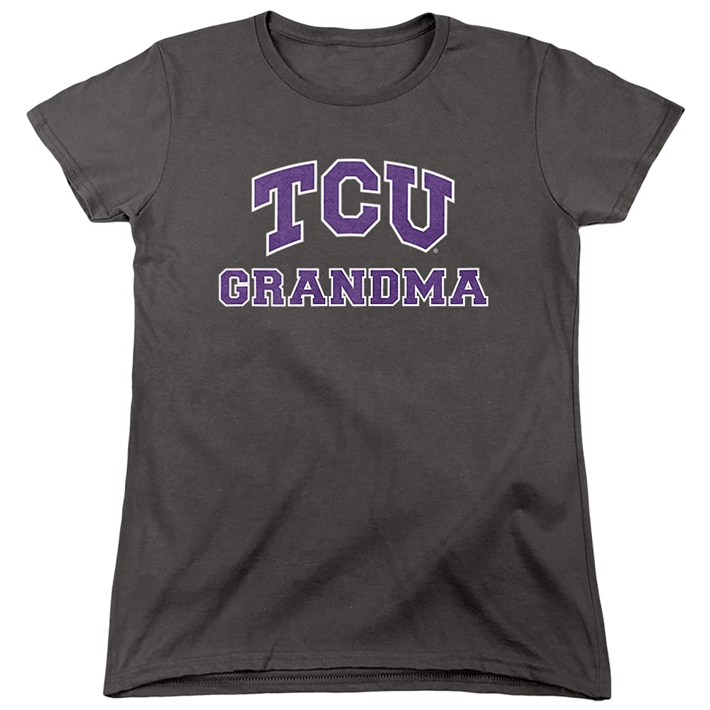 Texas Christian University Official Grandma Women's T-Shirt | TCU Vintage Style Cotton Tee for Fans & Alumni | Perfect for Game Day, Family Reunions & Casual Wear