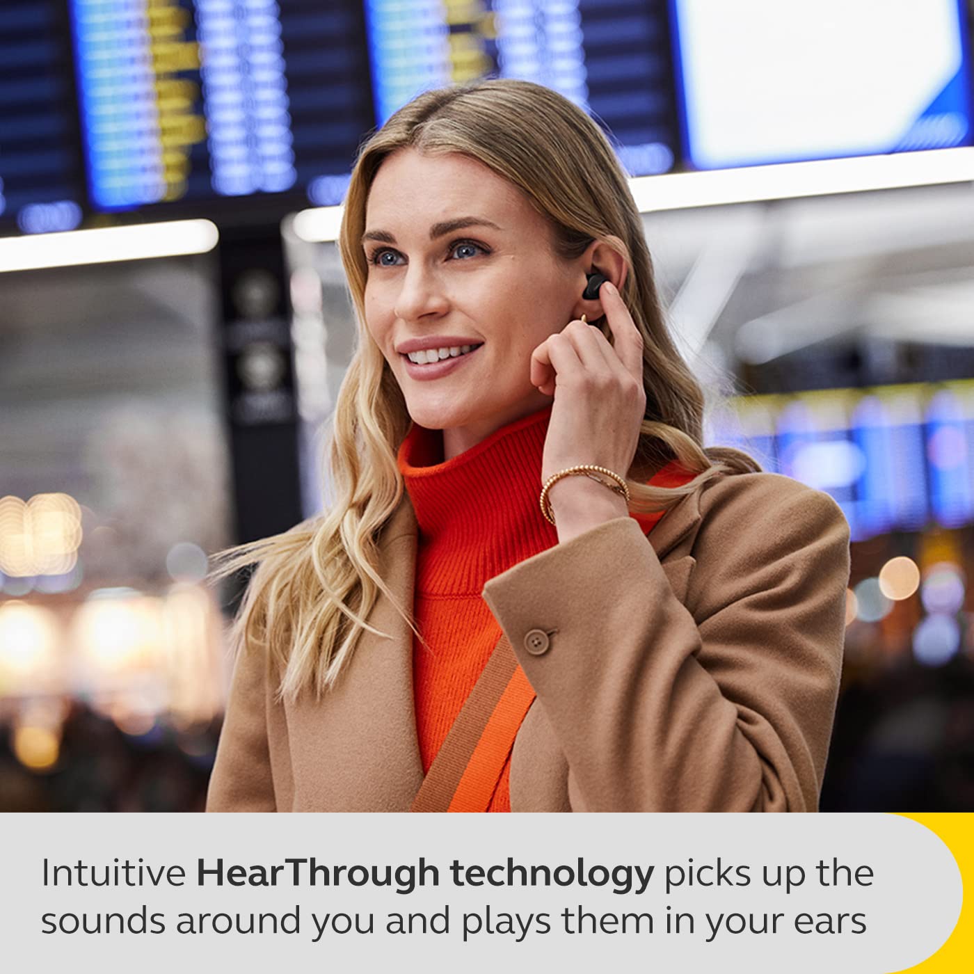 Jabra Evolve2 Buds True Wireless Bluetooth Earbuds with Active Noise Cancellation - MultiSensor Voice Technology & Wireless Charging - Certified for Zoom/Teams Meetings - Perfect for Remote Work & Business Calls - Black