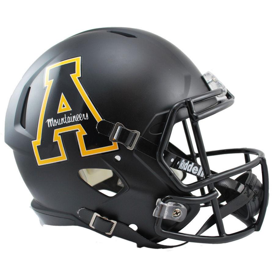 Appalachian State Mountaineers Full Size Replica Speed Football Helmet - Authentic NCAA Collectible for Fans, Sports Memorabilia & Game Room Decor - Perfect for Tailgating, Man Cave Display, and Football Enthusiast Gifts