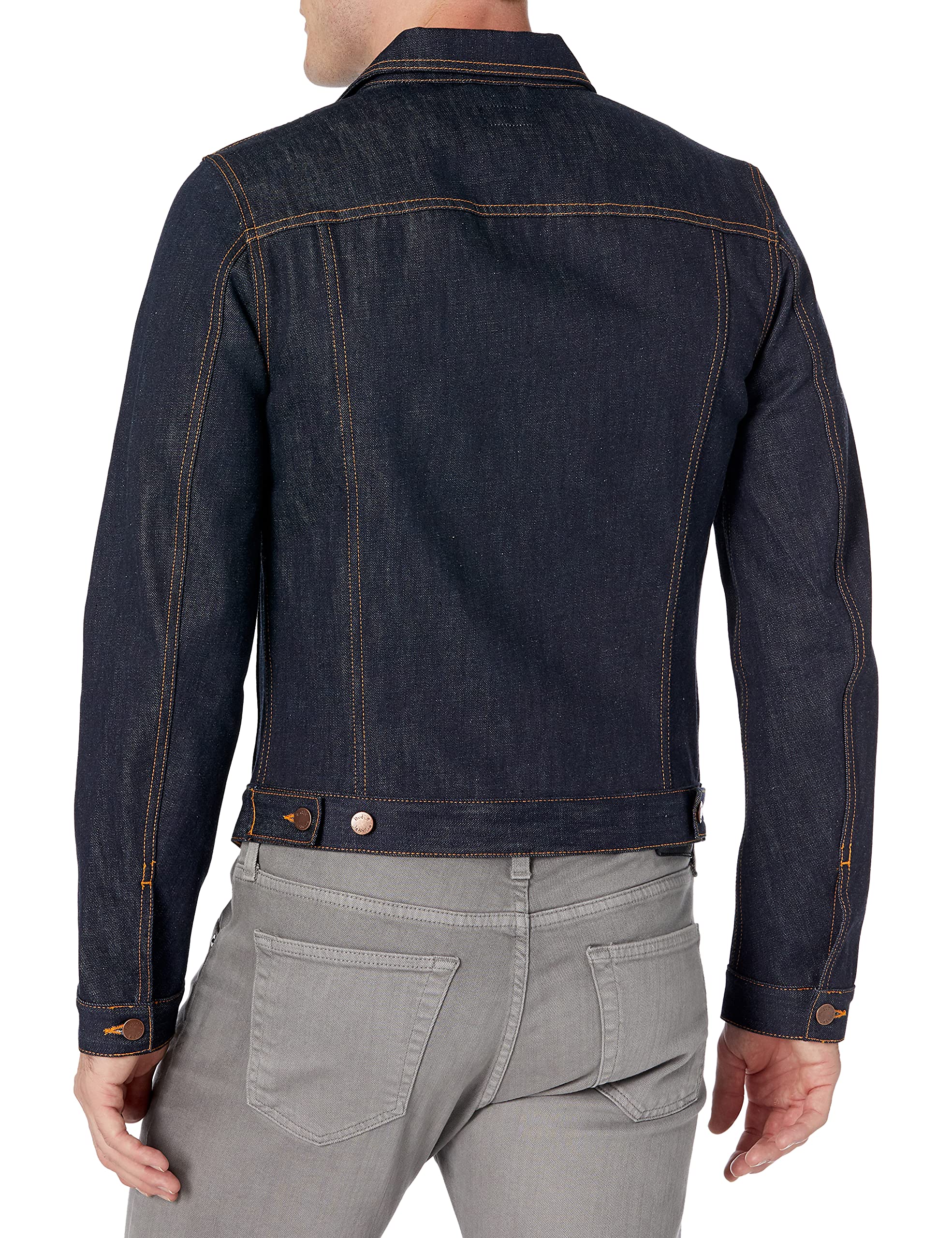 Nudie Jeans Billy Denim Jacket for Men & Women | Vintage Washed Denim Jacket | Perfect for Casual Outfits, Streetwear & Layering