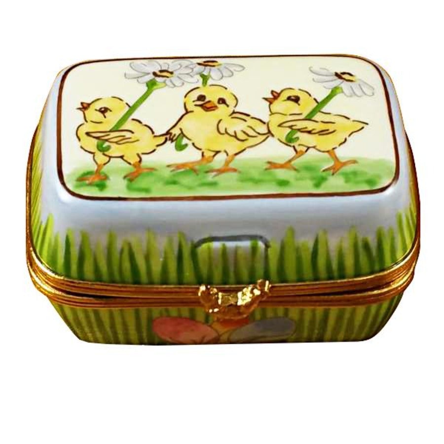 Easter Egg Carton Limoges - Hand-Painted Porcelain Easter Egg Box - Perfect for Easter Decorations, Gift Giving & Collectibles