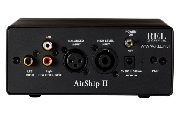 REL AirShip II Wireless Transmitter for Home Theater & Hi-Fi Systems - High-Quality Audio Streaming Device for Music Lovers & Audiophiles