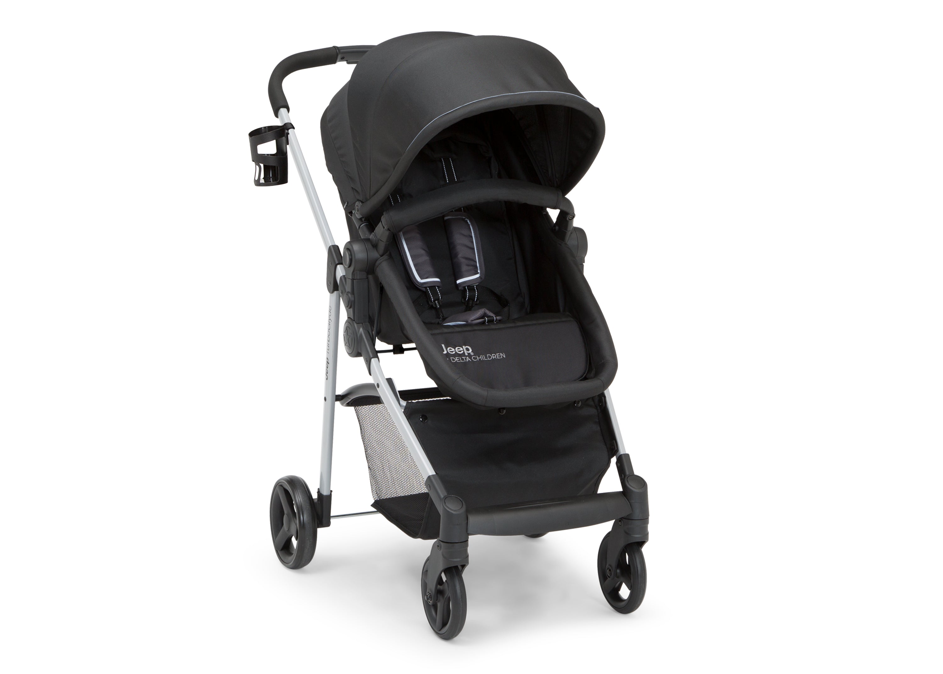 Jeep TurboGlyde 3-in-1 Convertible Stroller for Infants & Toddlers - Lightweight Travel System with Car Seat Compatibility | Perfect for Shopping, Travel & Daily Walks