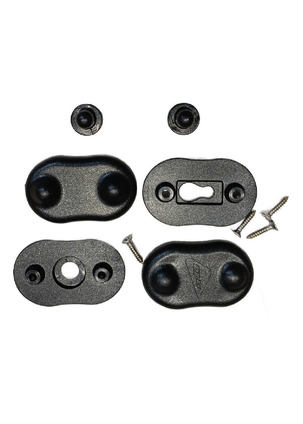Ocean Hunter Beavertail Clips Set - Stainless Steel Fishing Accessories for Saltwater & Freshwater - Perfect for Kayak Fishing, Boat Fishing, and Tackle Organization