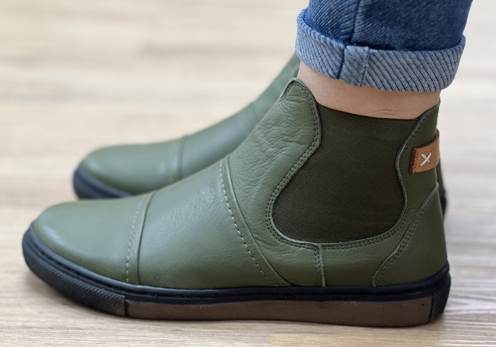 Orizonte Wilka Women's European Comfortable Leather Ankle Boots - Stylish & Cushioned for All-Day Wear - Perfect for Office, Travel & Casual Outings