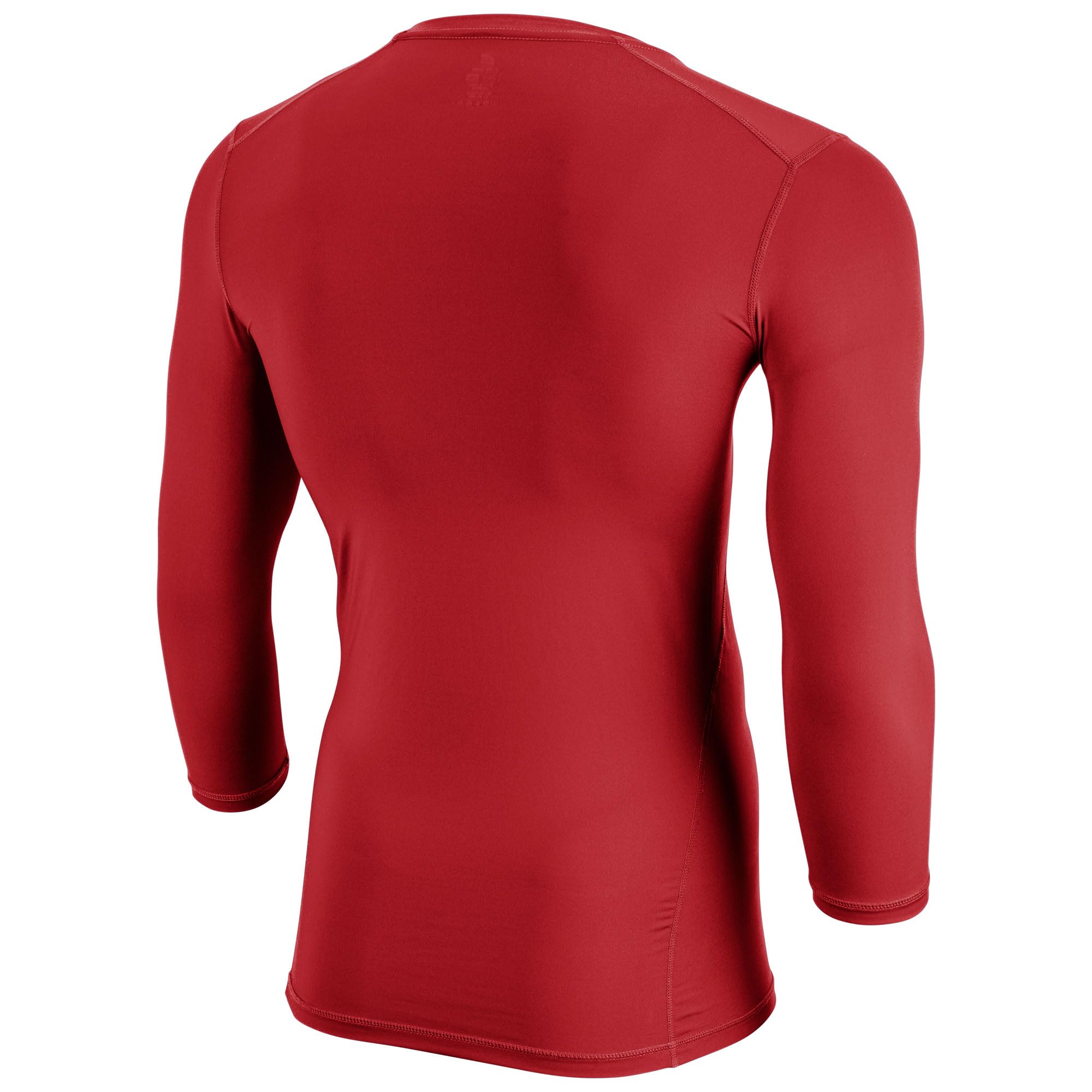 CHAMPRO Lightning Men's 3/4 Sleeve Compression Shirt - Moisture Wicking Athletic Baselayer for Football, Basketball & Baseball Training - Performance Workout Shirt for Sports & Gym