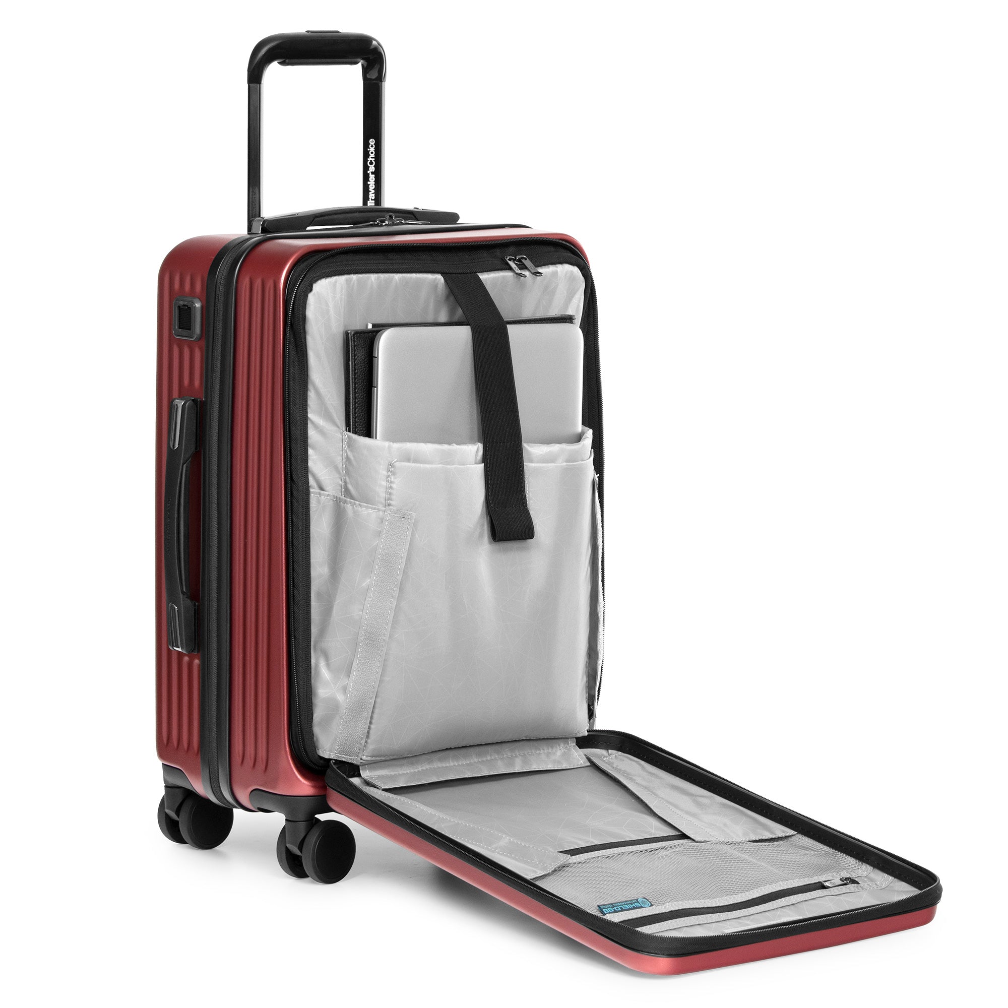 Mykel Front Pocket Carry On - Lightweight Travel Backpack with USB Charging Port for Men & Women - Perfect for Airplane, Business Trips & Commuting