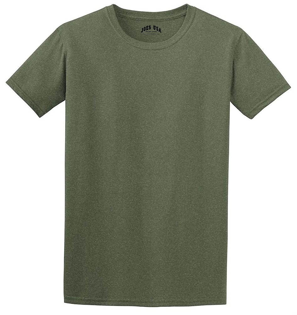 Joe's USA Men's Lightweight Soft Cotton T-Shirts - 30 Color Options for Casual Wear, Gym & Everyday Comfort