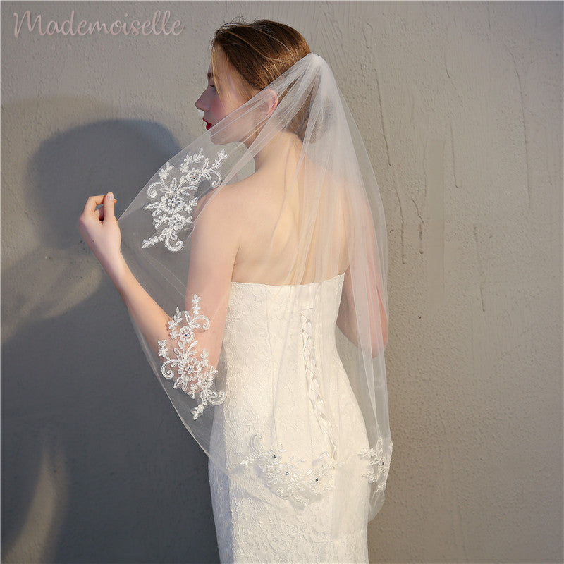 Elegant Derby Veil for Women - Lace Bridal Headpiece - Perfect for Weddings, Prom, and Formal Events