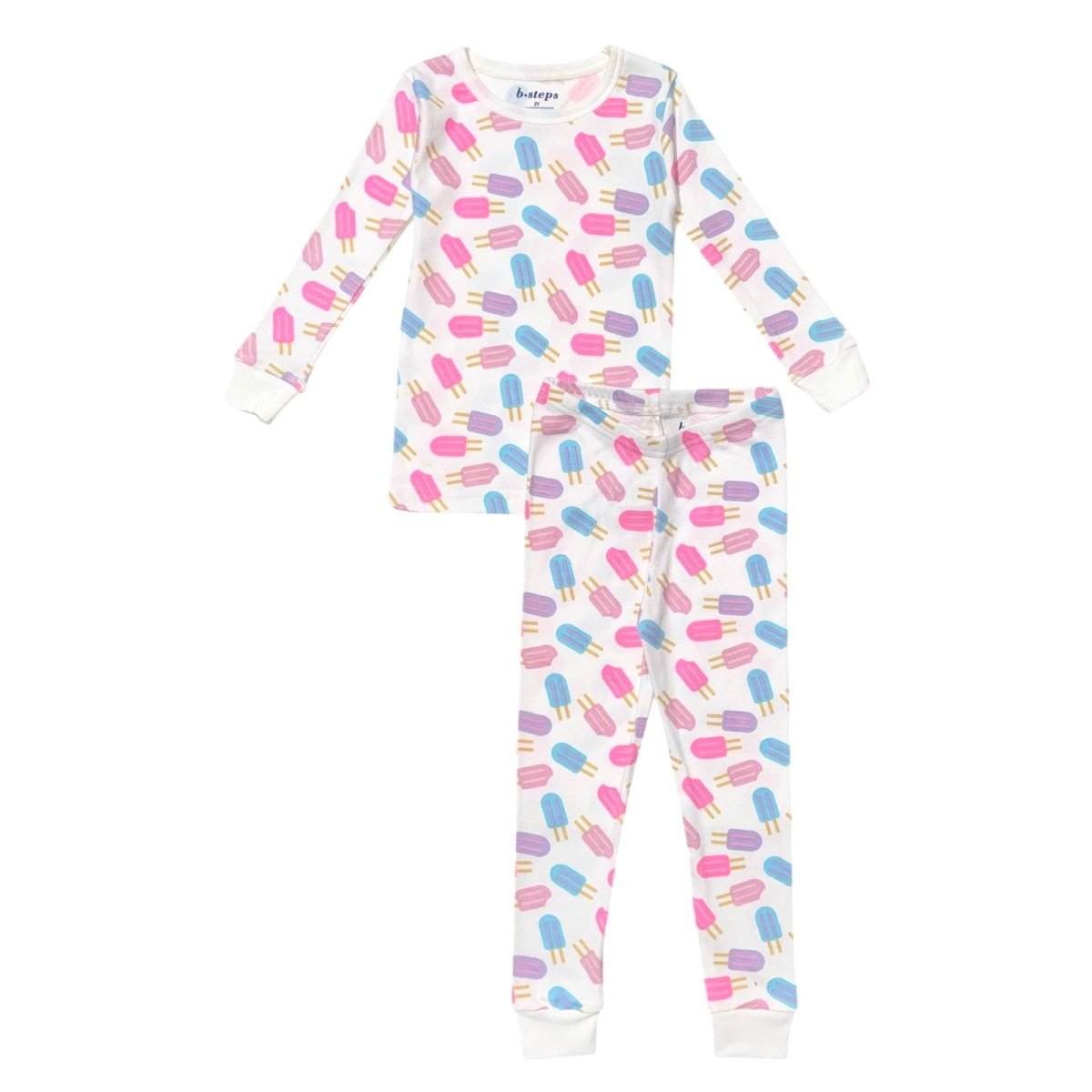 Baby Steps Popsicle Pajamas - Soft Cotton Kids Sleepwear for Boys & Girls | Perfect for Summer Nights, Playdates & Cozy Bedtime