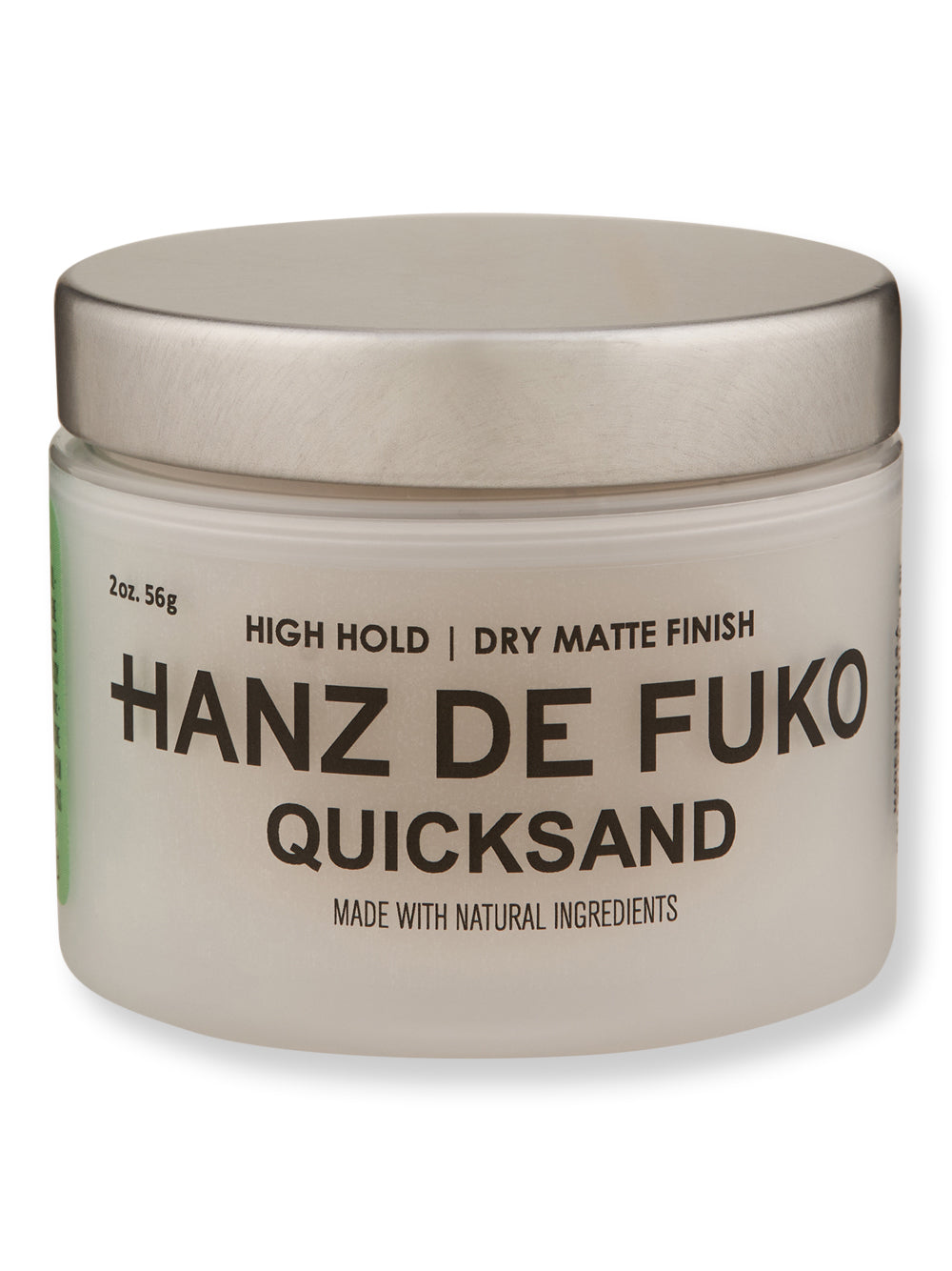 Hanz de Fuko Quicksand Clay Pomade - Matte Finish Hair Styling Wax for Men | Strong Hold & Textured Look | Perfect for Casual, Professional & Special Occasion Hairstyles