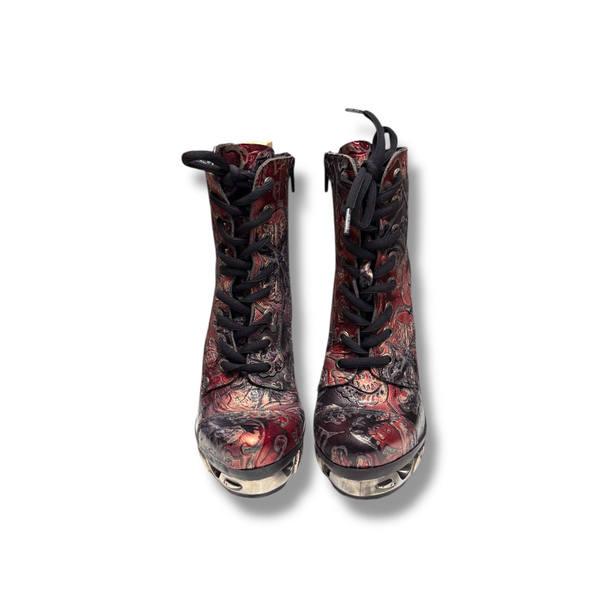 New Punk Rock Ankle Boots for Women - M MAG016 S5/S6 - Gothic Platform Heels for Concerts & Night Out