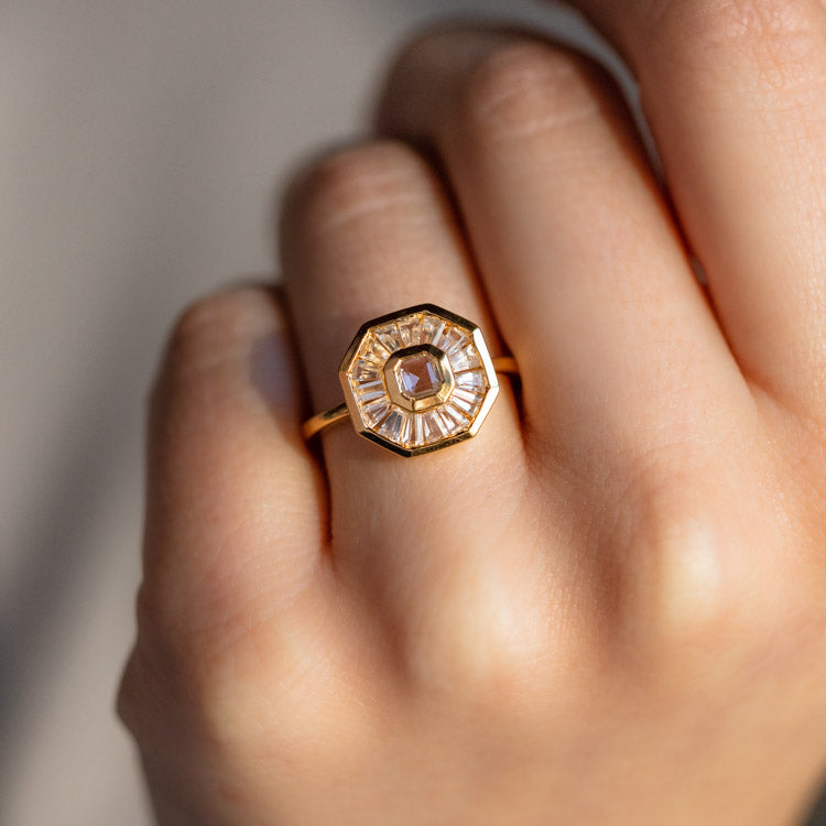 Solstice Statement Ring for Women - Elegant Fashion Jewelry for Parties, Weddings & Special Occasions