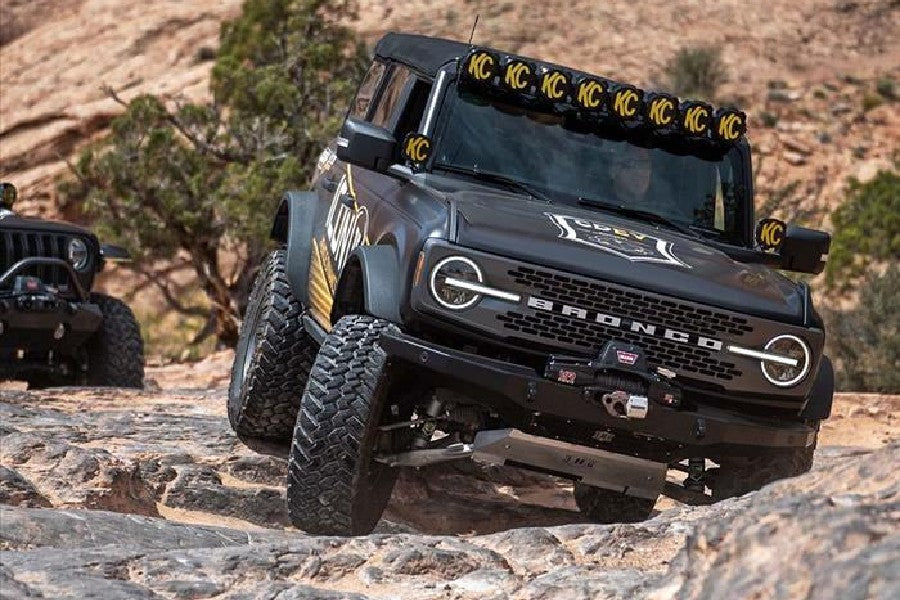 Ford Bronco Icon Vehicle Dynamics Hoss 1.0 EXP 2.5 Front Coilover Kit - Off-Road Suspension Upgrade for Enhanced Performance on Trails & Rocky Terrain