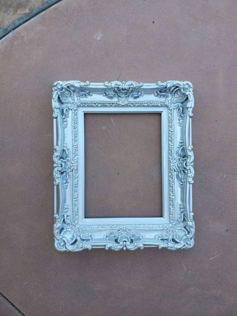 12x16 Silver Picture Frame - Classic Elegant Photo Display for Wall or Tabletop - Perfect for Weddings, Anniversaries & Home Decor