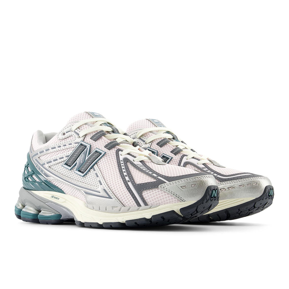 New Balance 1906R Running Shoes - Silver Metallic / New Spruce / Pink Granite - Lightweight & Comfortable for Men & Women | Perfect for Jogging, Gym Workouts & Casual Wear