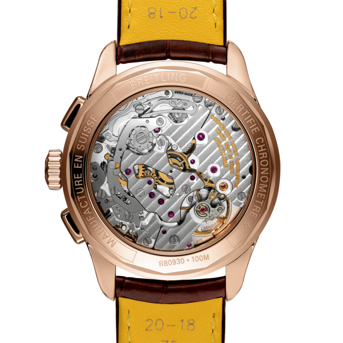 Breitling Premier B09 Chronograph 40mm 18K Rose Gold Luxury Unisex Watch for Men & Women - Perfect for Business, Formal Events & Collectors