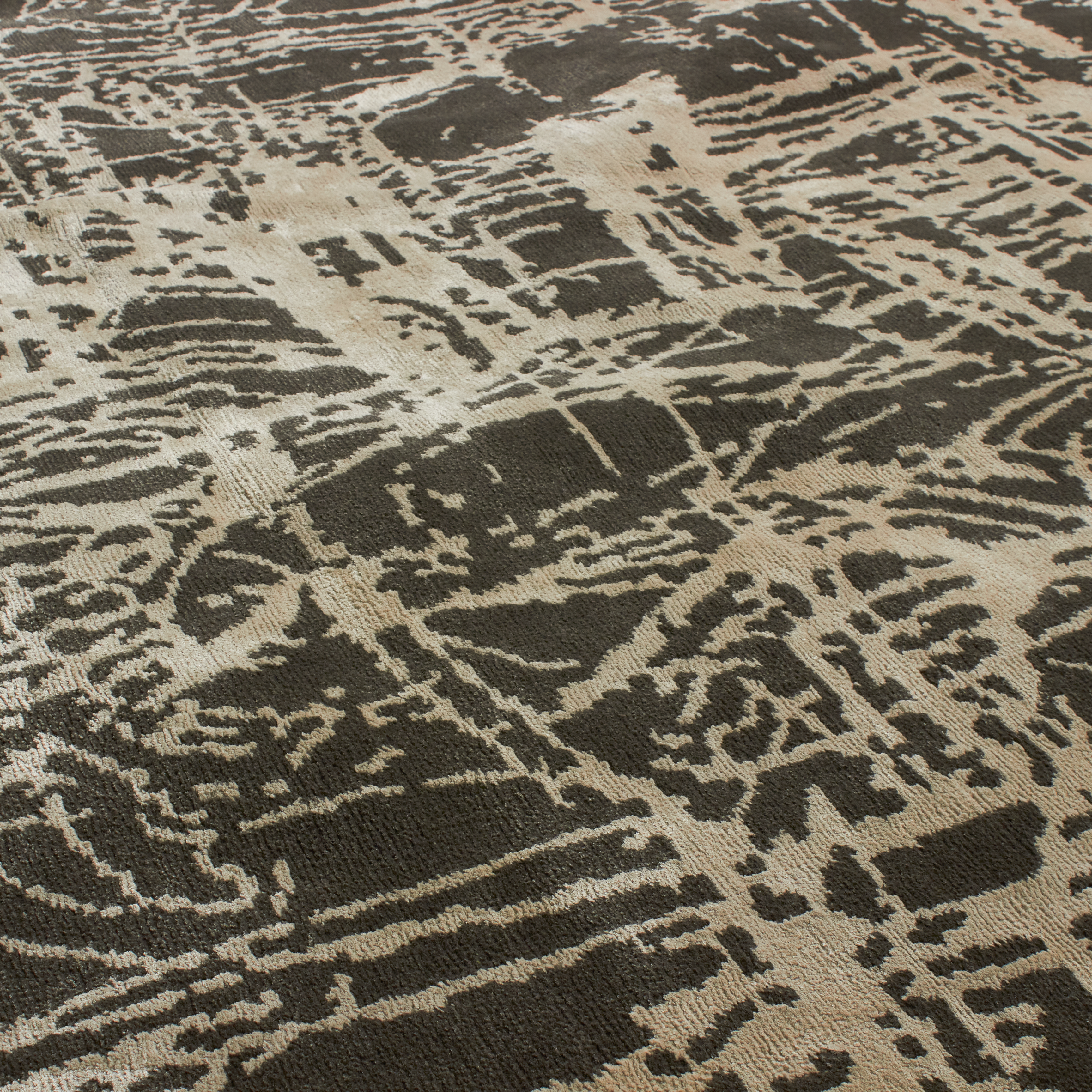 Premium Piso Charcoal/Ivory Indoor-Outdoor Floor Mat - Non-Slip, Durable & Stylish for Entryway, Kitchen, Bathroom & Patio Use