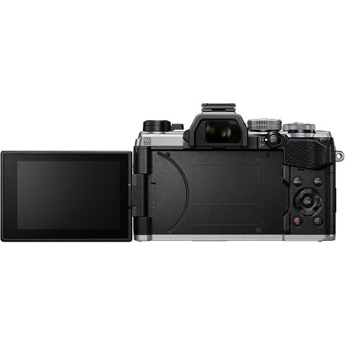 OM SYSTEM OM-5 Mirrorless Camera with 12-45mm f/4 PRO Lens (Silver) - Perfect for Travel, Vlogging & Outdoor Photography