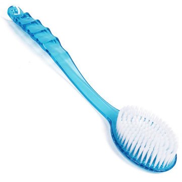 Premium Bath Brush with Long Handle - Exfoliating Body Scrubber for Deep Cleansing & Skin Massage - Ideal for Shower, Spa, and Dry Brushing Therapy (Eco-Friendly Bamboo Fiber)