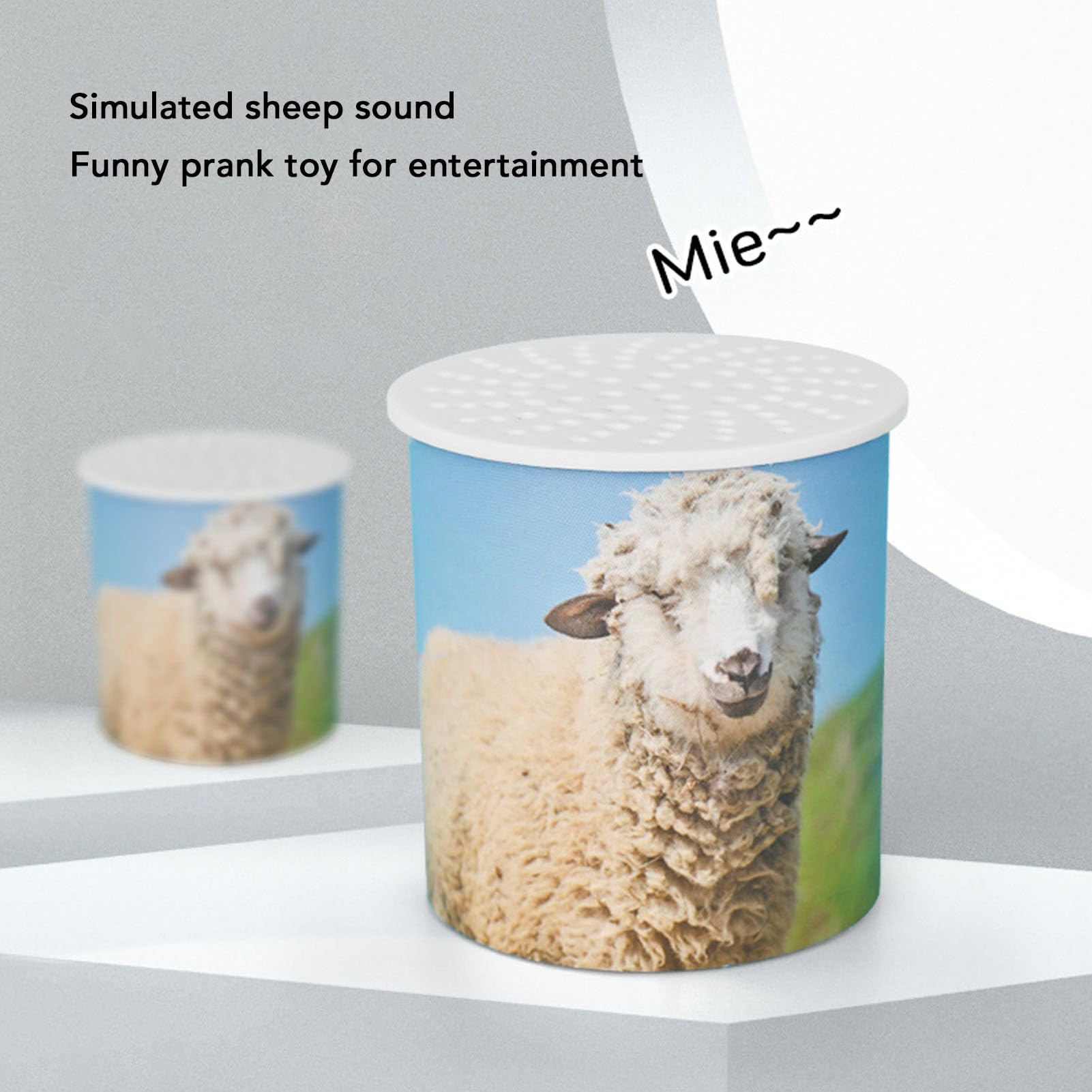 Electric Animal Sound Maker Toy - Realistic Sheep Imitation & Voice Recognition for Kids' Cognitive Development | Perfect for Early Learning, Sensory Play & Interactive Fun