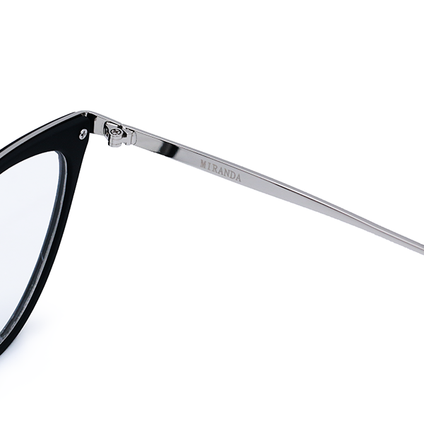 Miranda Blues Black Prescription Glasses - Stylish & Comfortable Eyewear for Men & Women | Perfect for Reading, Working & Daily Wear