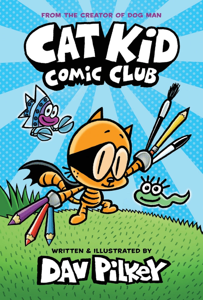 Cat Kid Comic Club Graphic Novel by Dav Pilkey - Series Edition | Fun Reading for Kids, Perfect for Home & Classroom Libraries