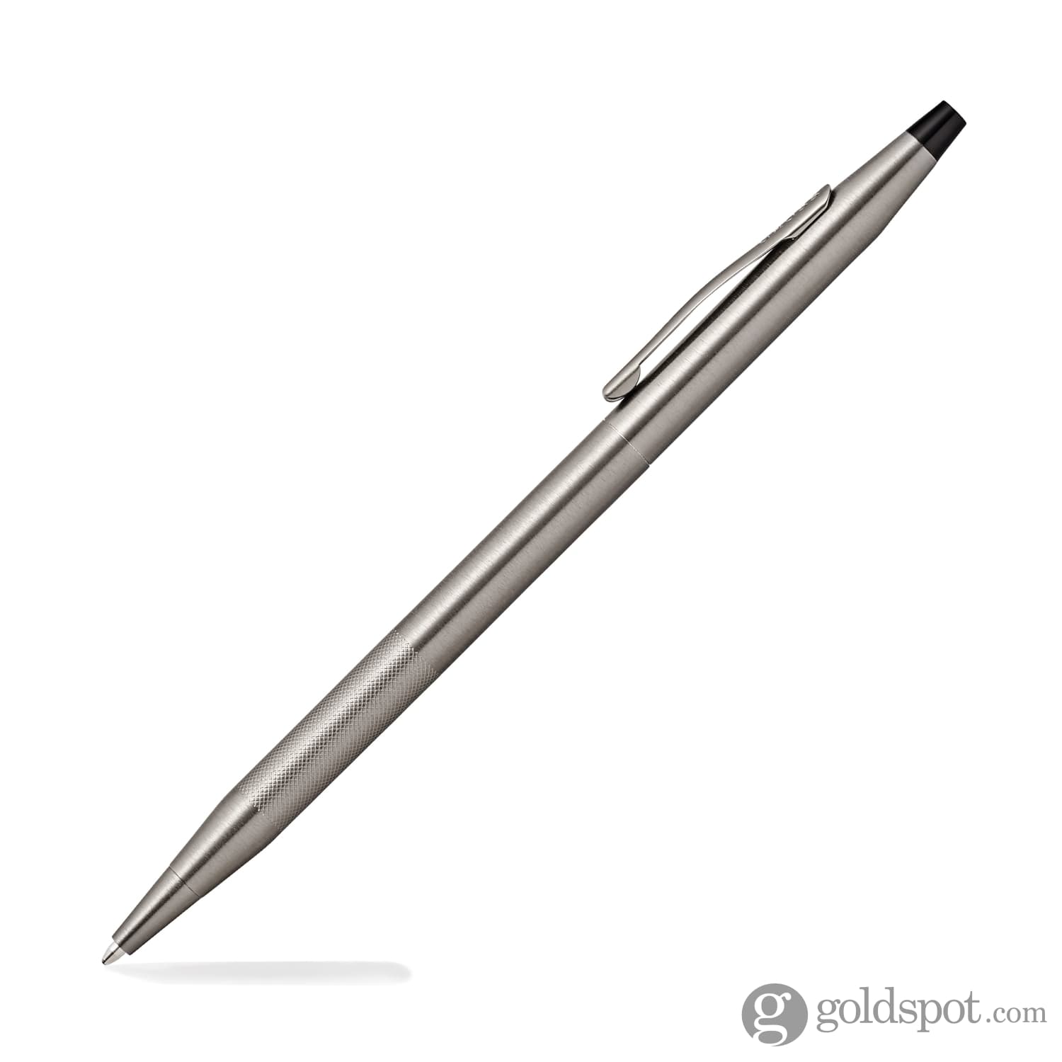Cross Classic Century Ballpoint Pen - Titanium Gray with Micro Knurl Grip - Premium Writing Instrument for Office, School & Business Gifts