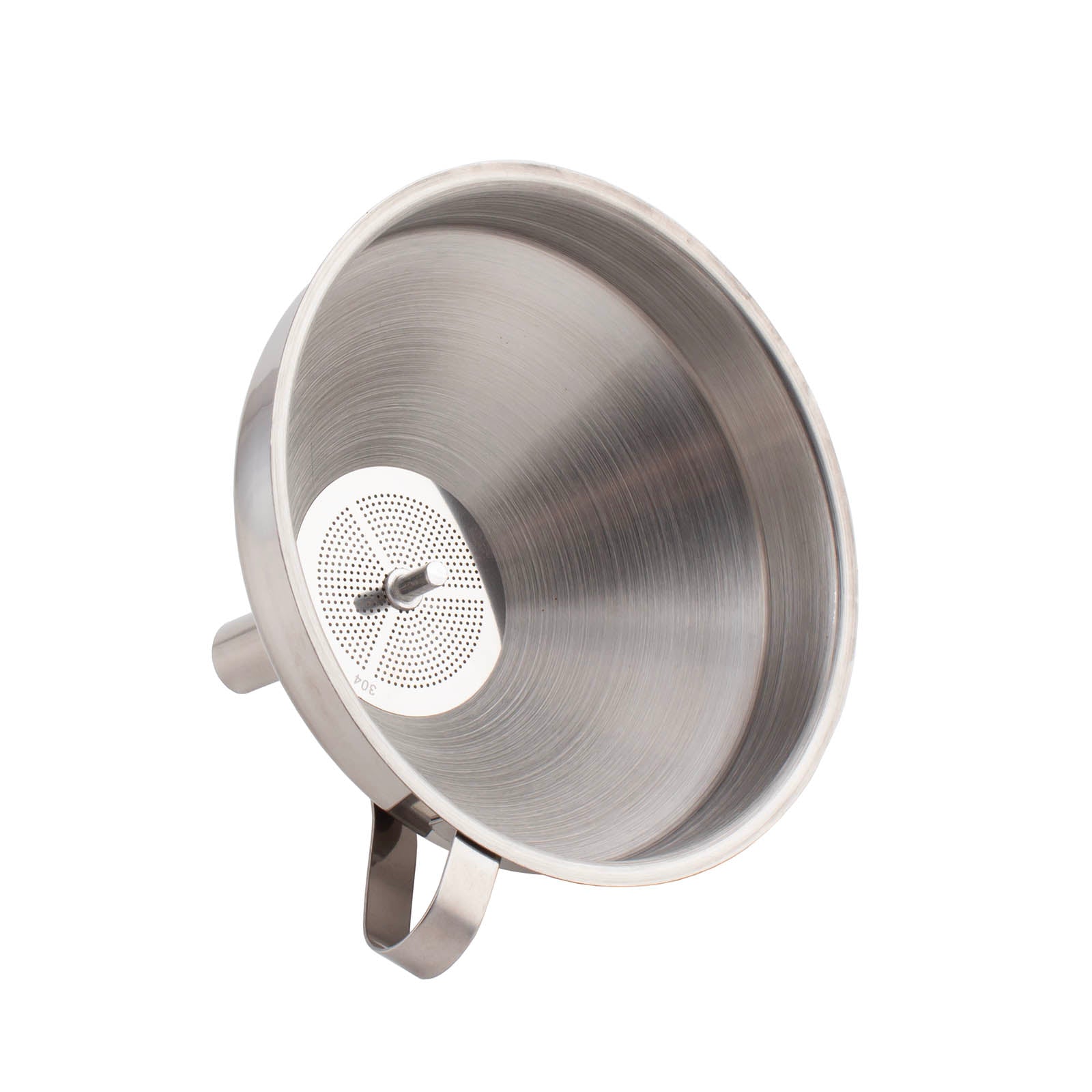 BarConic® Stainless Steel Funnel - Durable & Rustproof for Kitchen, Brewing, Auto & DIY Projects - Size Options Available