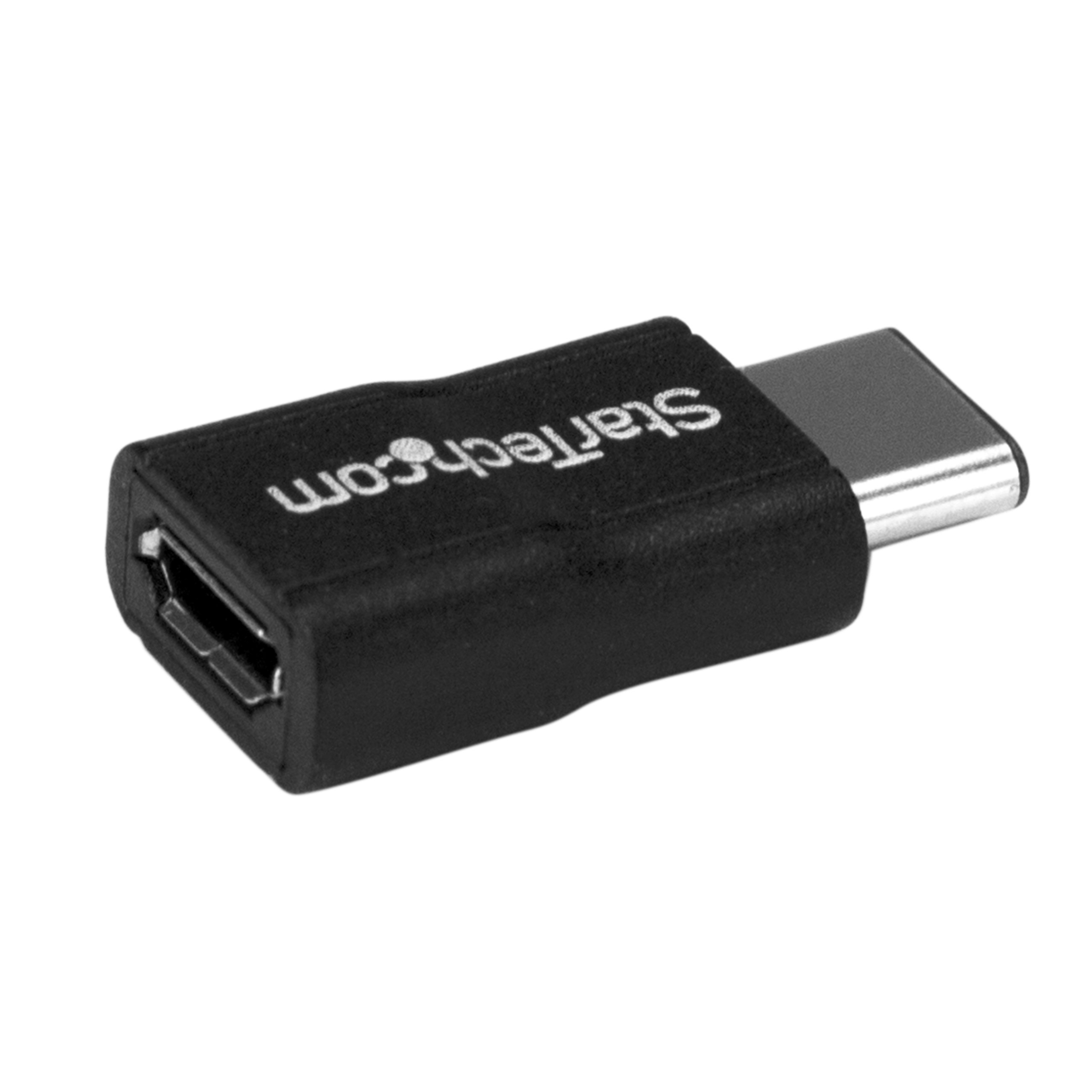 StarTech.com USB C to Micro B Adapter - USB Type C Male to Micro USB Female Converter - USB 2.0 Data Transfer - Compatible with Smartphones, Tablets & Cameras - Perfect for Charging & Syncing Devices