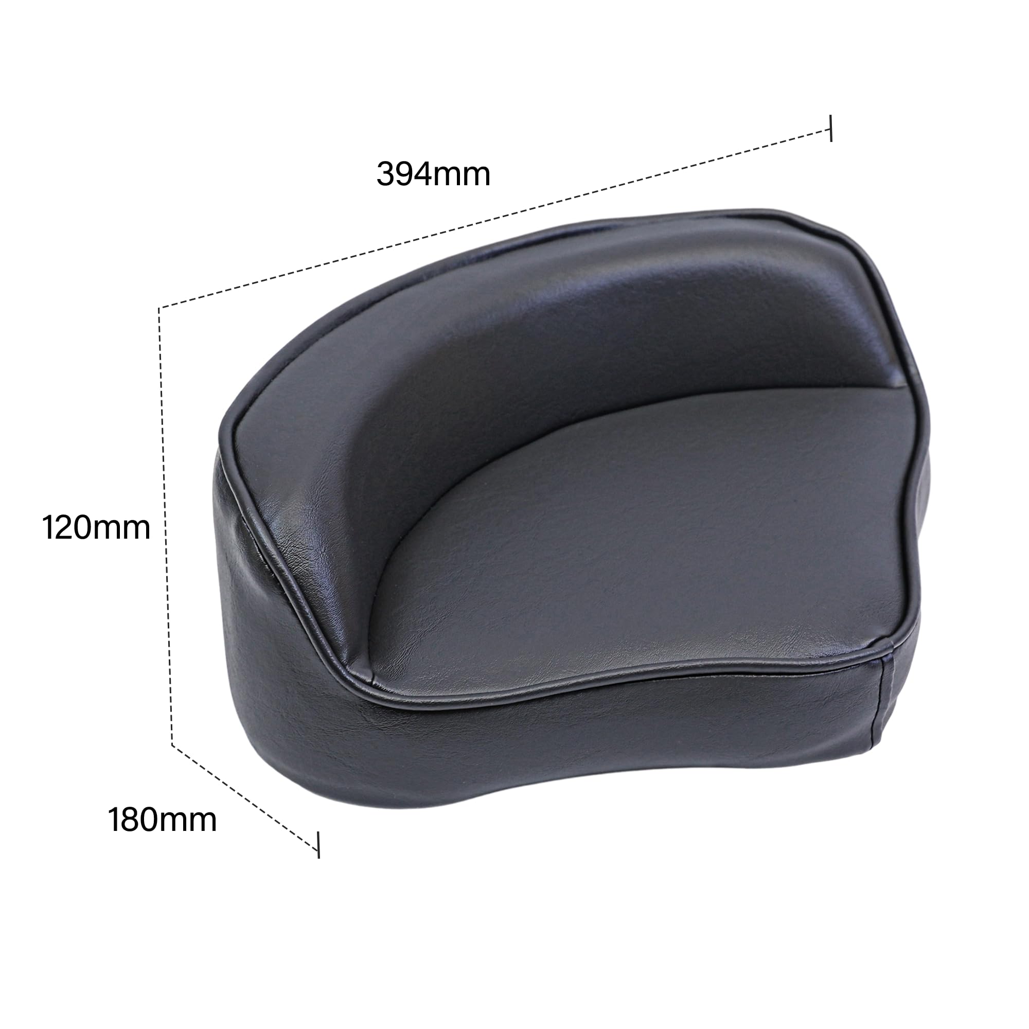Universal Pro Fishing Boat Seat - Heavy Duty Casting Deck & Cabin Seating for Fishing Boats, Speedboats & Sightseeing Boats (Dark Gray) | Perfect for Anglers, Marine Tours & Water Adventures