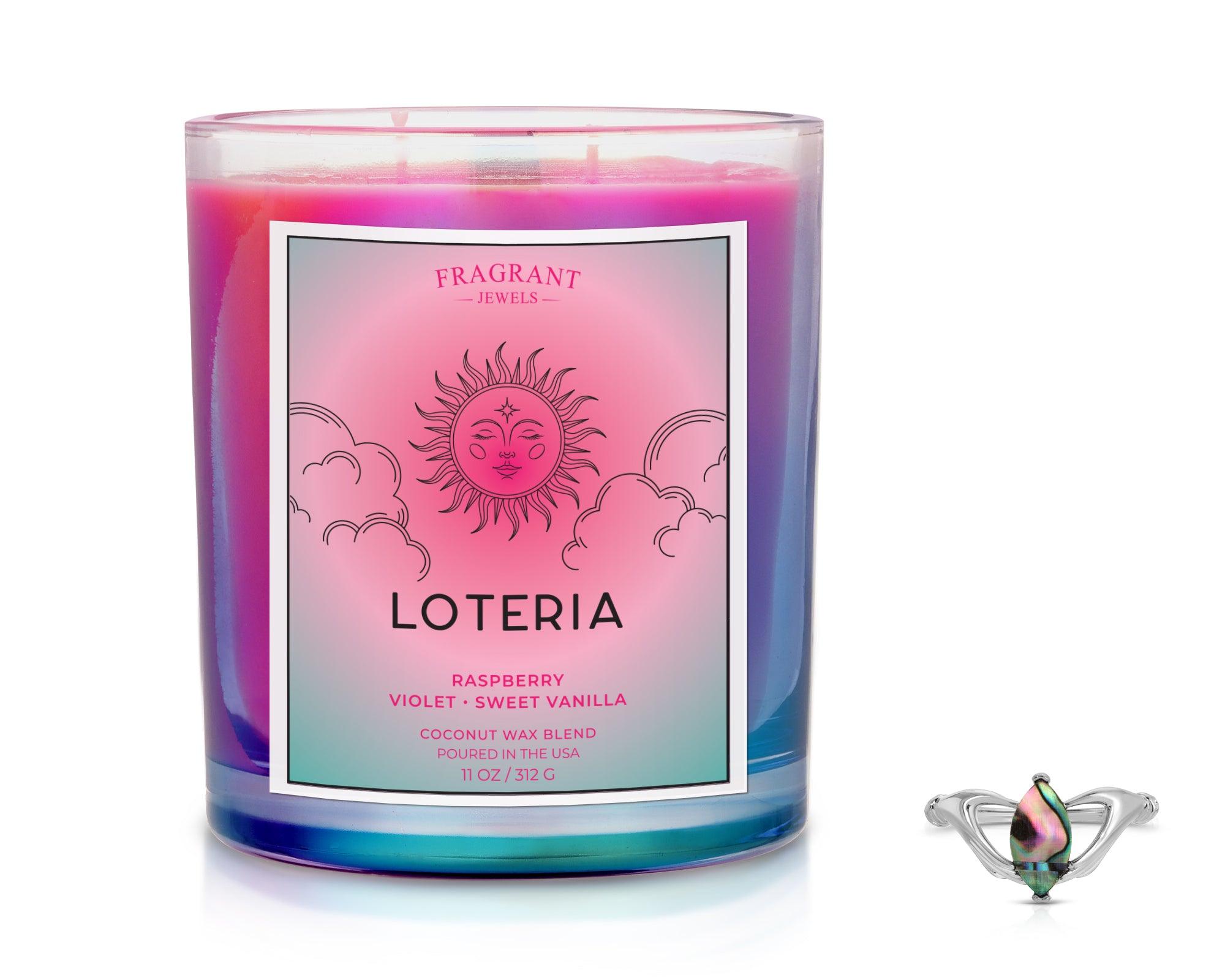 La Loteria Jewel Candle - Handmade Scented Soy Wax Candle with Hidden Ring | Perfect for Gifts, Home Decor & Romantic Ambiance