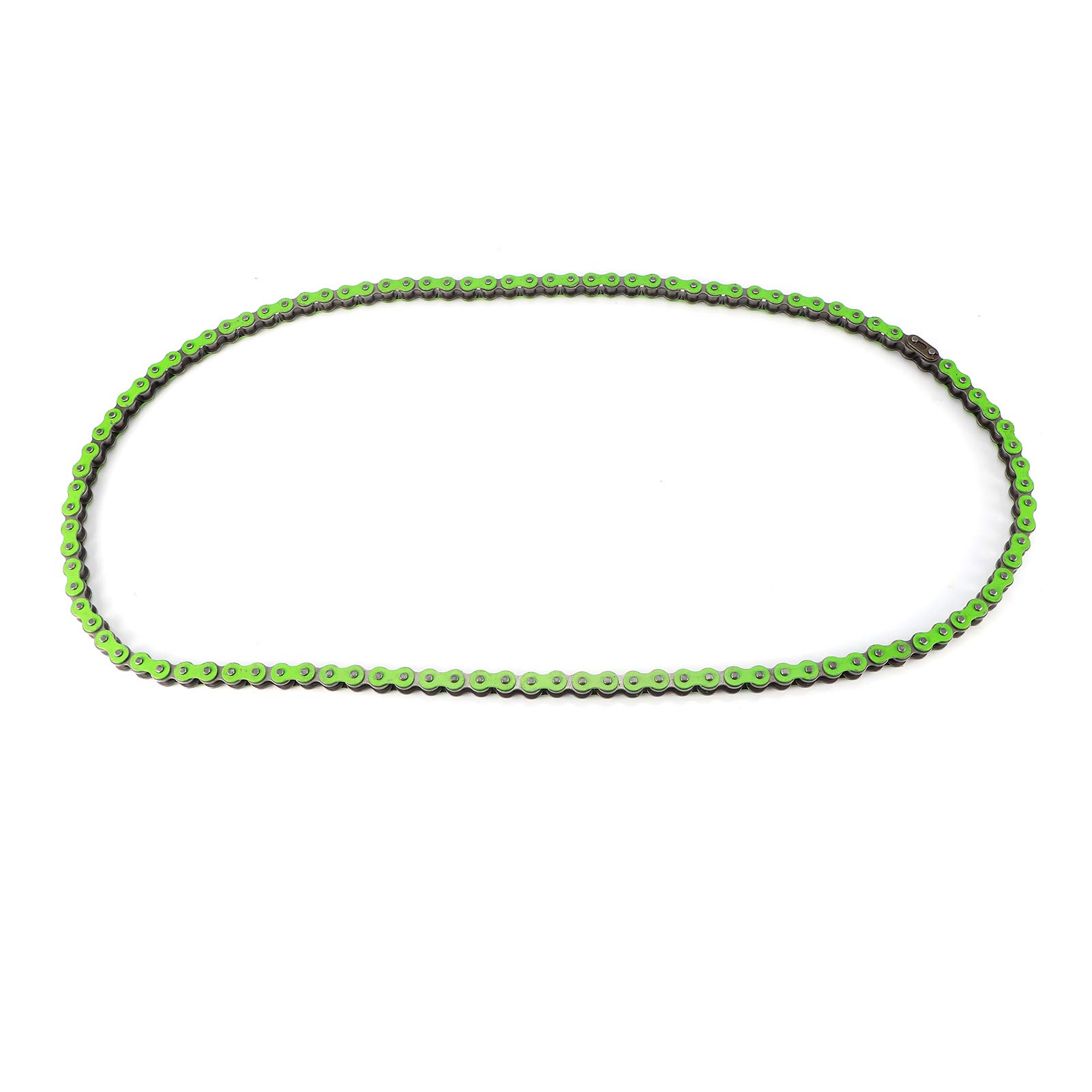 High-Quality ATV Motorcycle Drive Chain Replacement - Shopping Spree Motorbike Link Chain for Dirt Bikes & ATVs (Green) - Perfect for Off-Road Adventures & Trail Riding