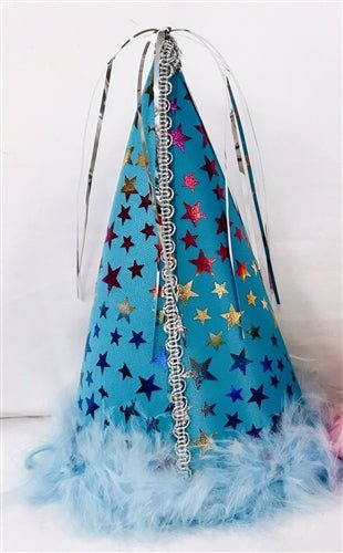 Blue Star Party Hat for Birthday Celebrations, Festive Events & Costume Parties - Fun & Vibrant Accessory for Kids & Adults