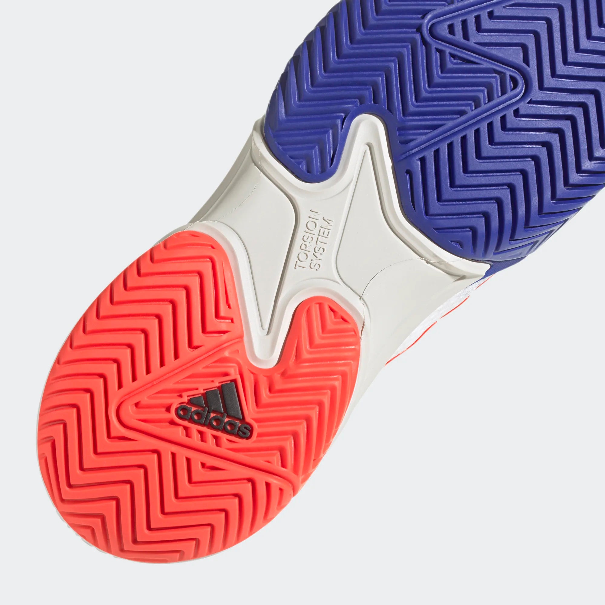 Adidas Barricade Men's Tennis Shoes - Blue, Black, Red HQ8917 | High-Performance Court Shoes for Competitive Play & Training